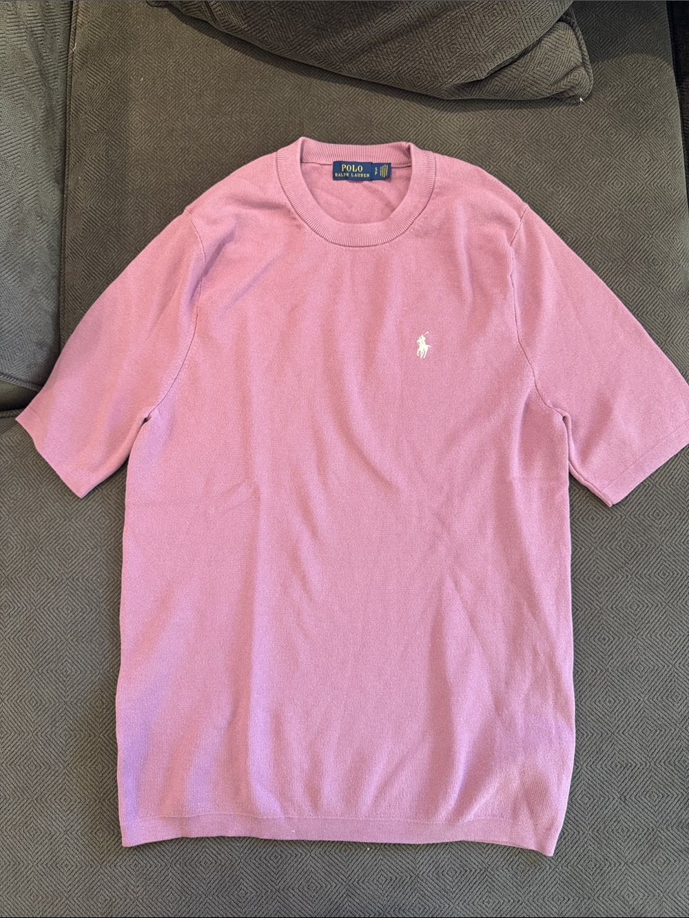 Ralph Lauren Lavender Crewneck Polo Player Tee ( uni sex) - Picture 3 of 5